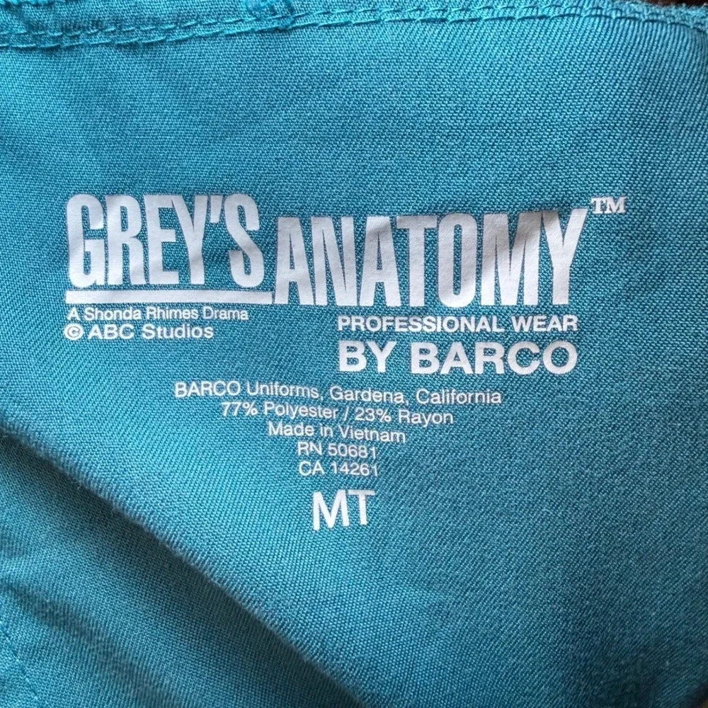 Barco Grey's Anatomy Mia 6-Pocket‎ Mid-Rise Straight Leg Scrub Med Tall